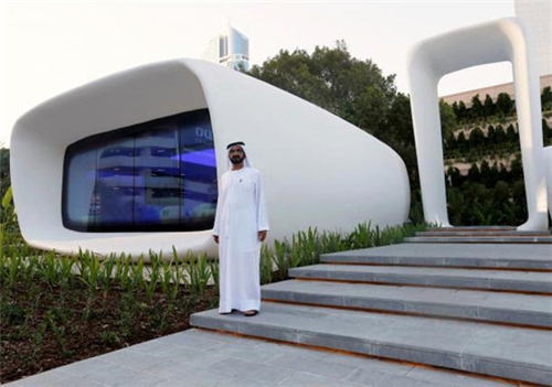 首座3D建筑坐落在“土豪国度”迪拜