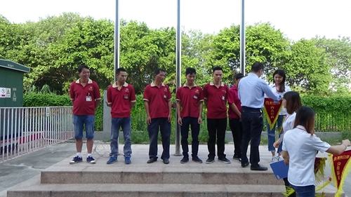 富轩门窗“文明卫生标兵”表彰会，传递正能量！