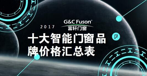 2017智能门窗十大品牌有哪些及价格