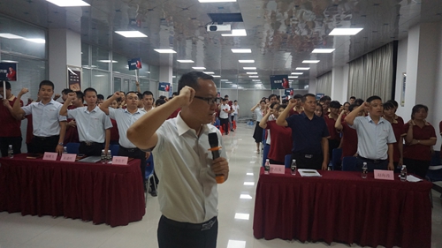富轩门窗管理变革誓师大会顺利圆满召开！