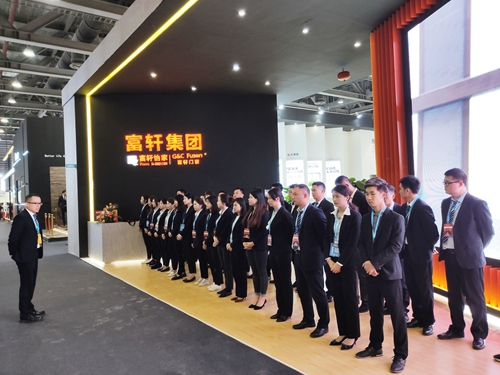 展会快讯|富轩展厅宾客如云，点燃广州定制家居展！
