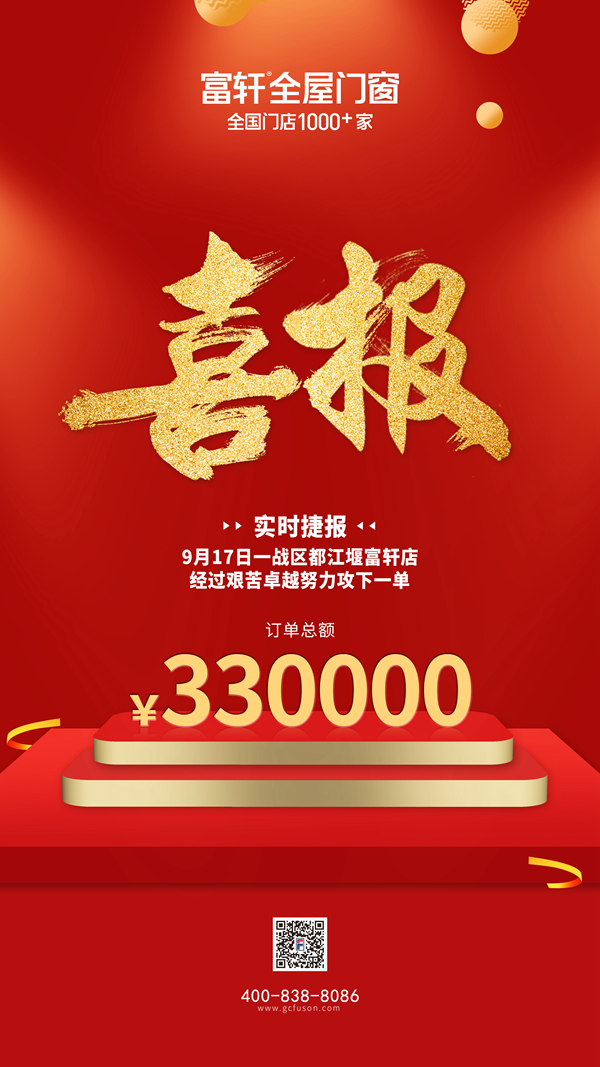 新品狂欢节|富轩铁军出击，捷报频传，战无不胜！