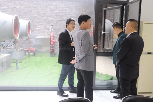 行业交流|南京移门协会会长走访富轩全屋门窗