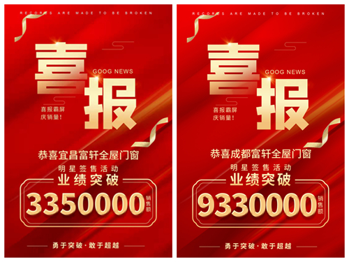 冠军品质行|宜昌店、成都店业绩冲破目标，取得圆满成功！