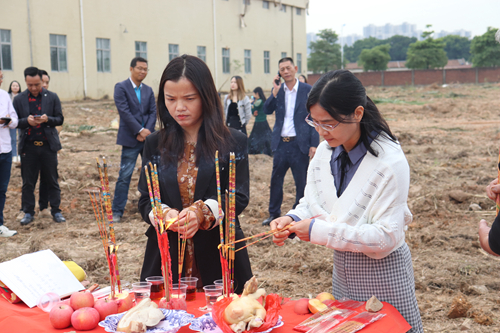 战略部署|富轩全屋门窗新厂房奠基，基地版图再扩大