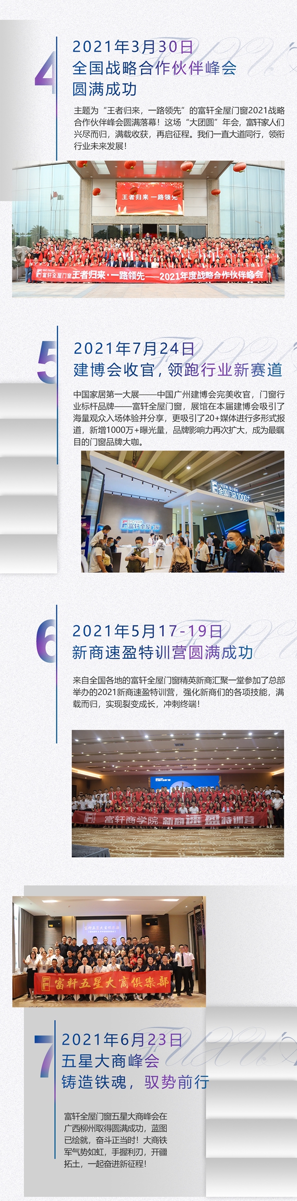 逆流而上·再攀高峰|2021富轩全屋门窗十大品牌事件