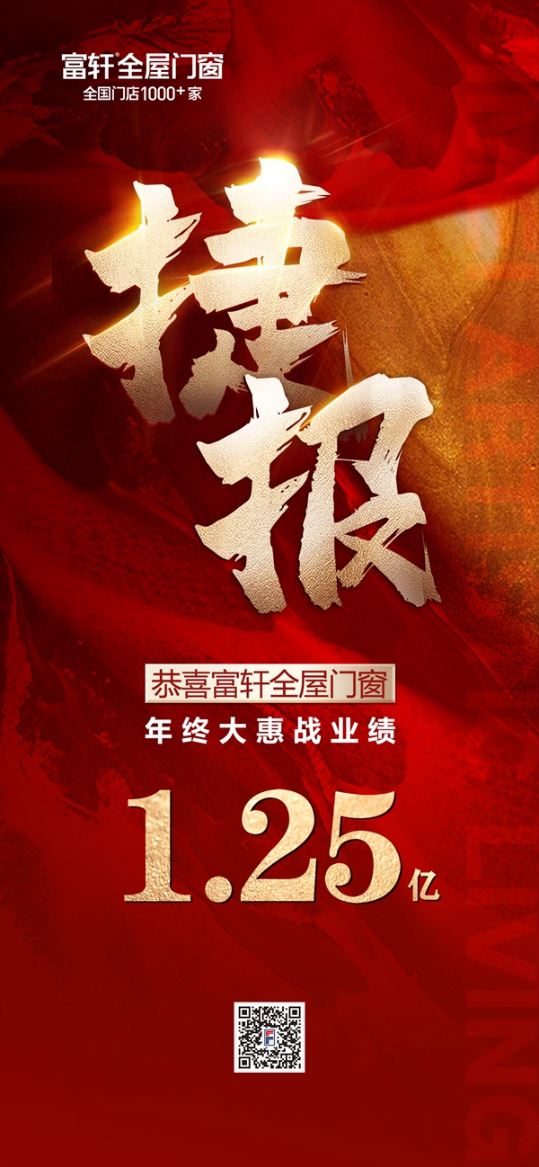 收官之战大捷，年终大惠战冲破1.25亿！