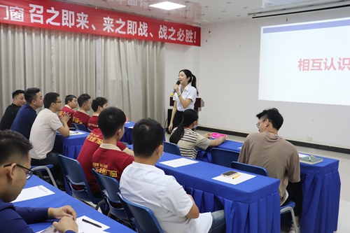 教学相长 不负青春|富轩全屋门窗5月份新员工训练营圆满完成