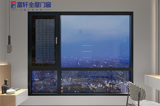 富轩全屋门窗攻略:私享时代断桥窗纱一体窗双内开