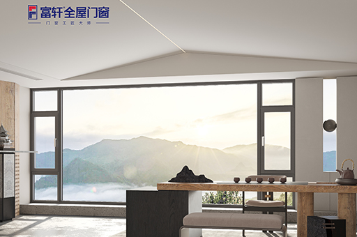 性能实力派，安全防护好，还得看内外平框的铝合金门窗