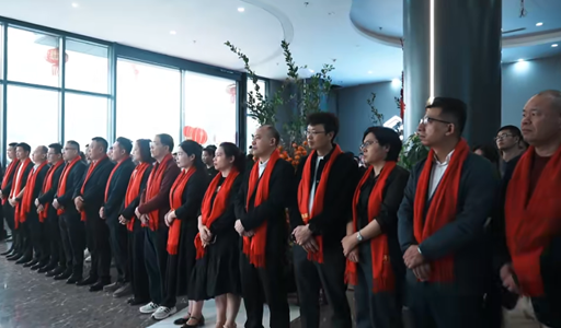 春雨迎新岁,富轩全屋门窗2026马年开工盛典盛大启幕